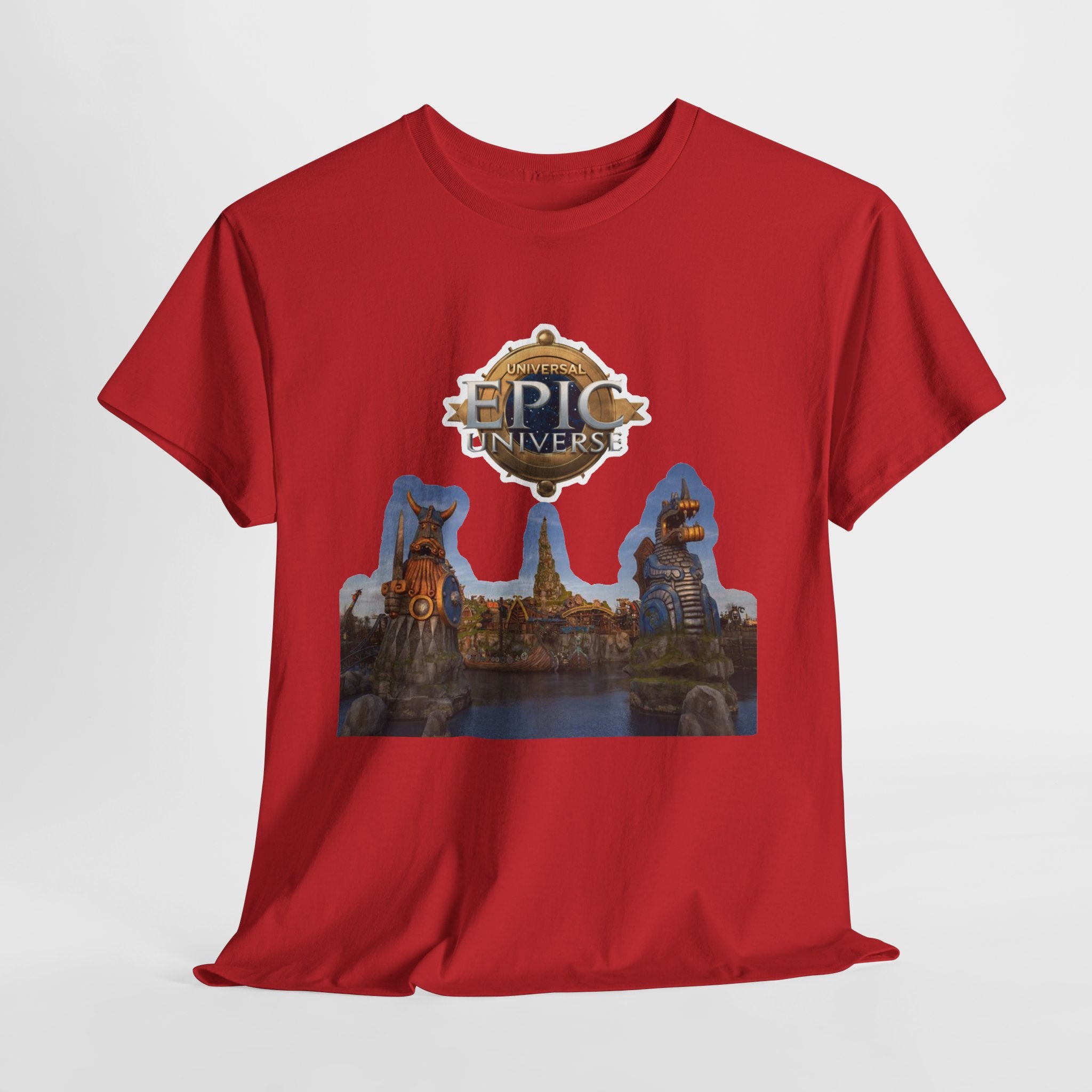 Epic Universe Theme Park T‑Shirt — Iconic Entrance Graphic Tee