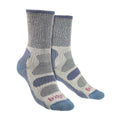 1 Pack Ladies Hiking Lightweight Cotton Coolmax Boot Socks