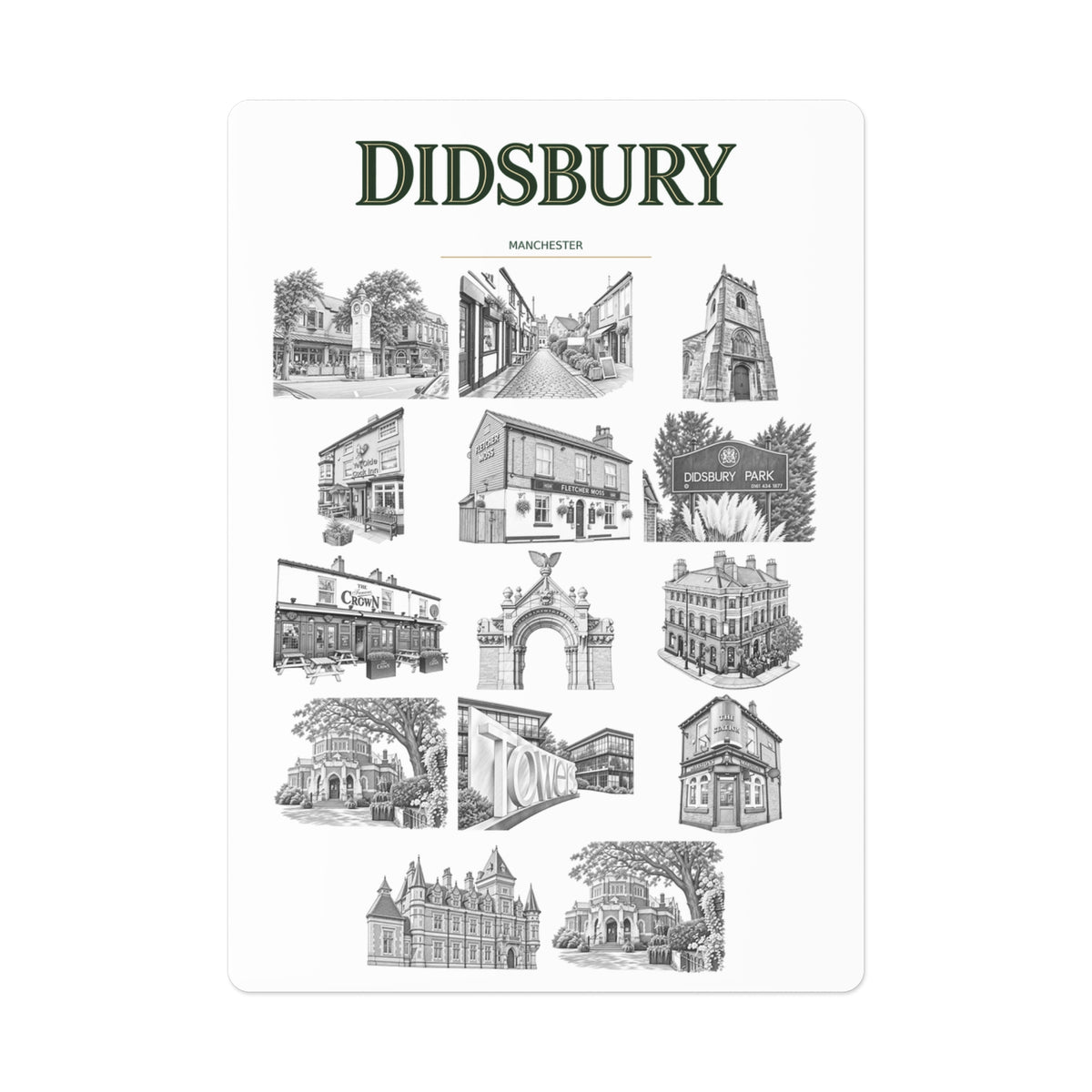 Didsbury Playing / Poker Cards