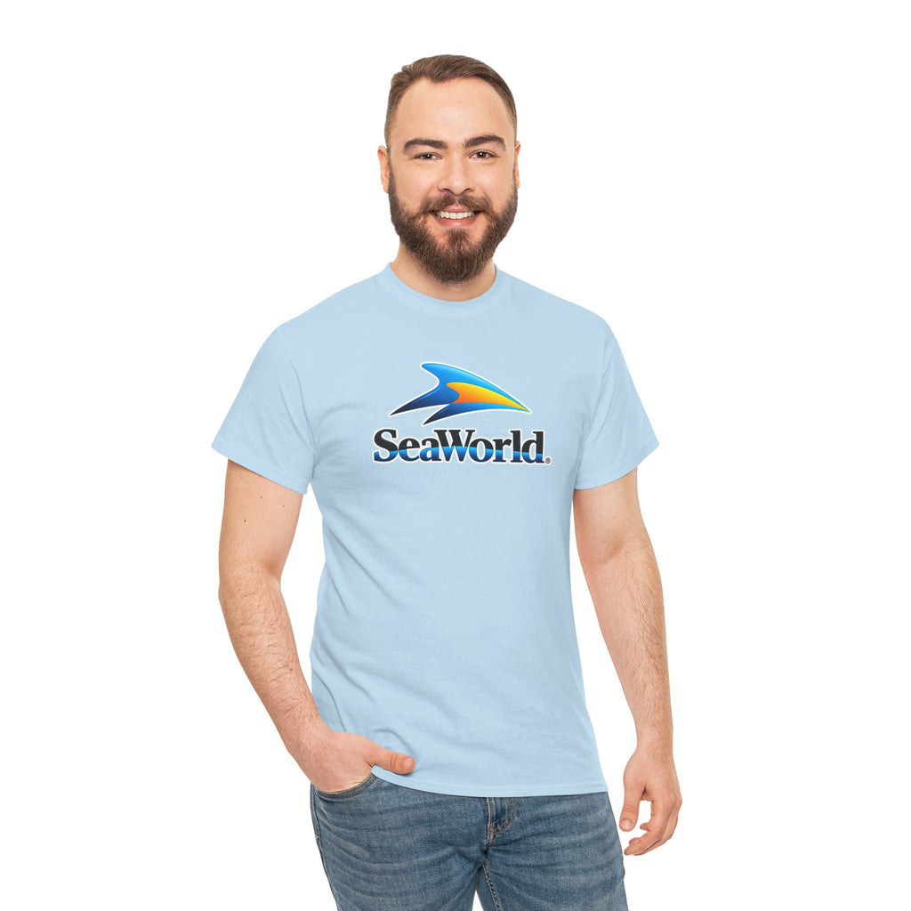 SeaWorld Logo T-Shirt — Classic Ocean Theme Tee
