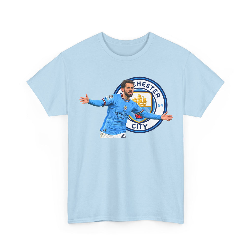 Bernardo Silva Manchester City Football Club Graphic Tee — Celebratory Player Design