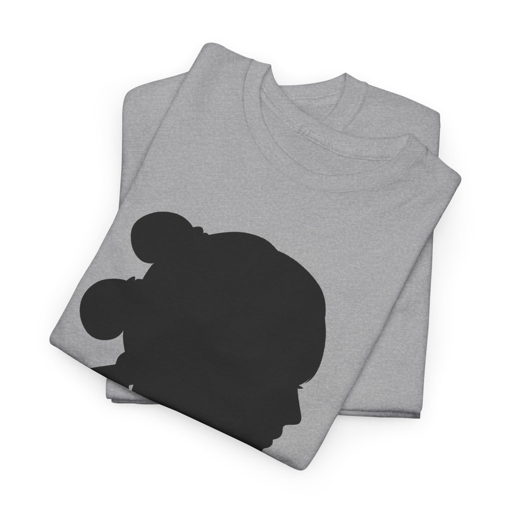 Princess Leia Star Wars Silhouette Profile Tee — Classic Portrait T‑Shirt