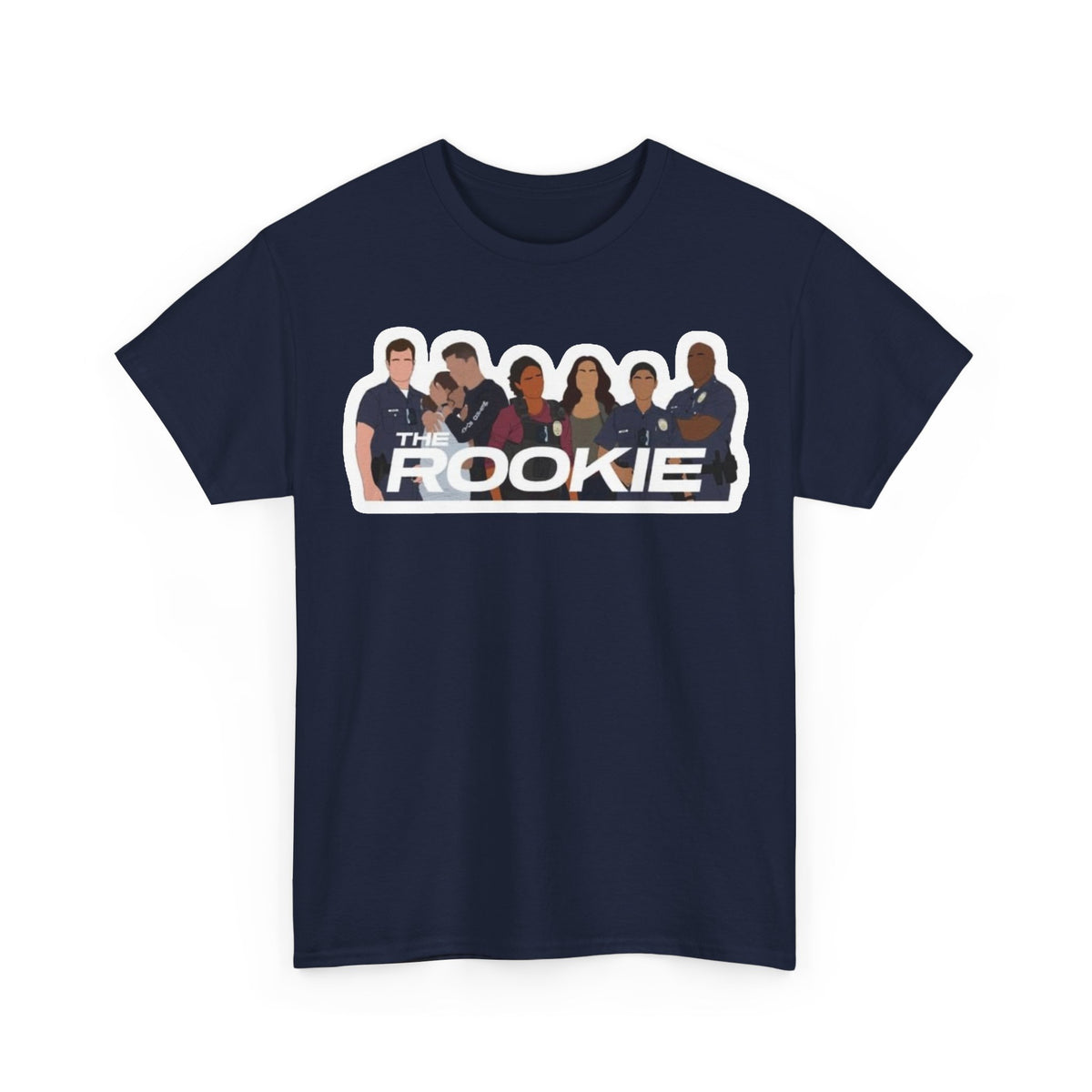The Rookie TV Cast T-Shirt – 'The Rookie' Logo Graphic Tee