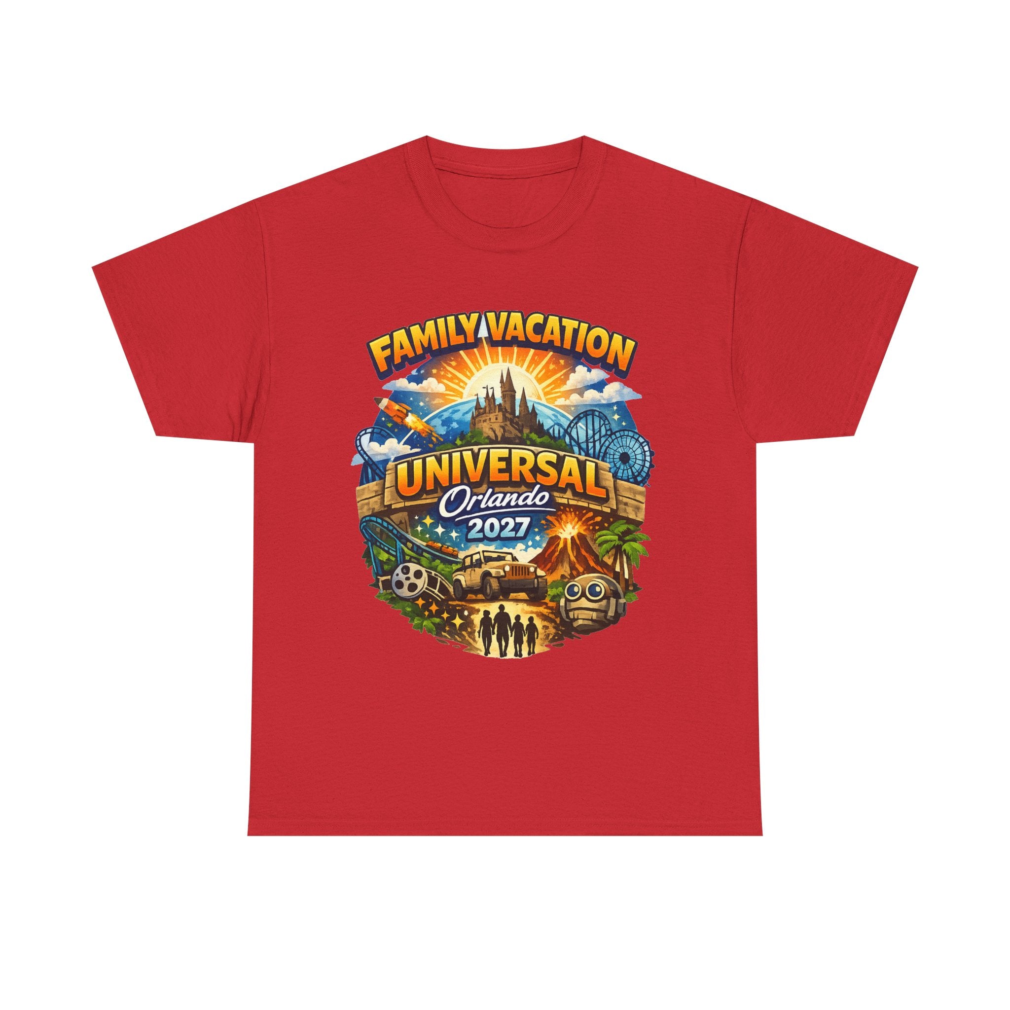 Universal Orlando 2027 Family Vacation T-Shirt