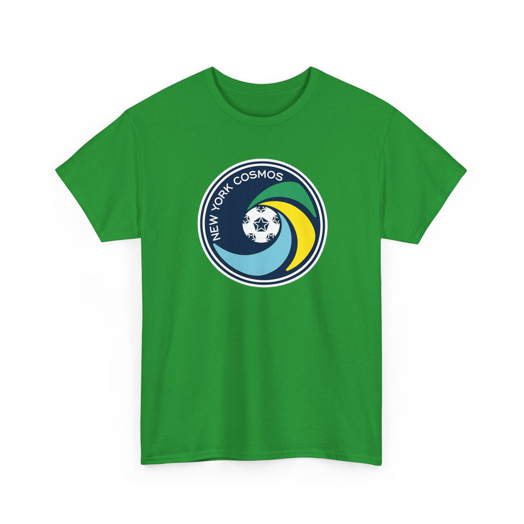 New York Cosmos Retro Logo Cotton T‑Shirt — Vintage Soccer Tee