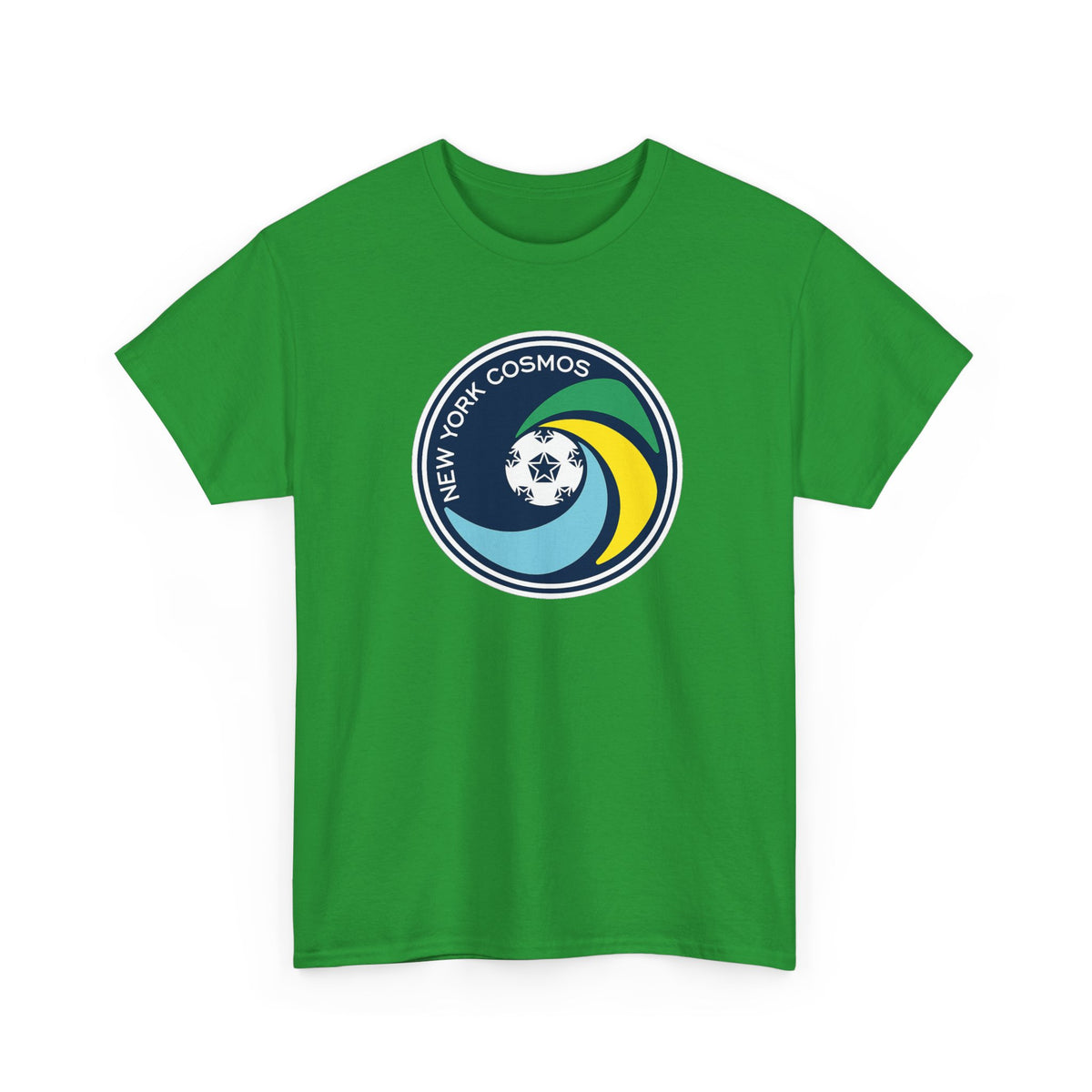 New York Cosmos Retro Logo Cotton T‑Shirt — Vintage Soccer Tee