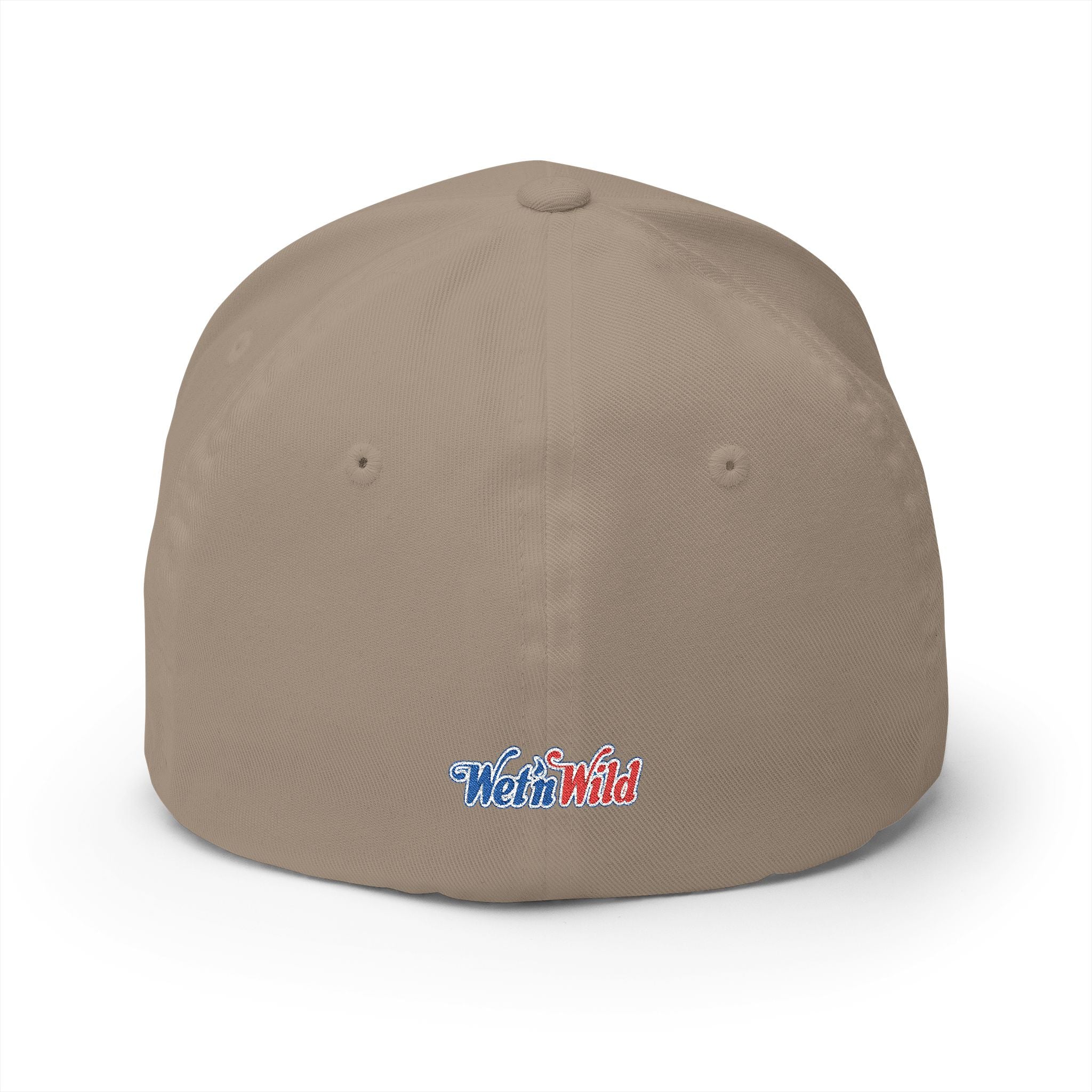 Wet 'n Wild Retro Embroidered Cap — Patriotic Red & Blue Retro Baseball Hat