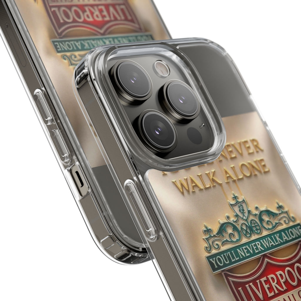 Liverpool FC 'You'll Never Walk Alone' Clear Phone Case