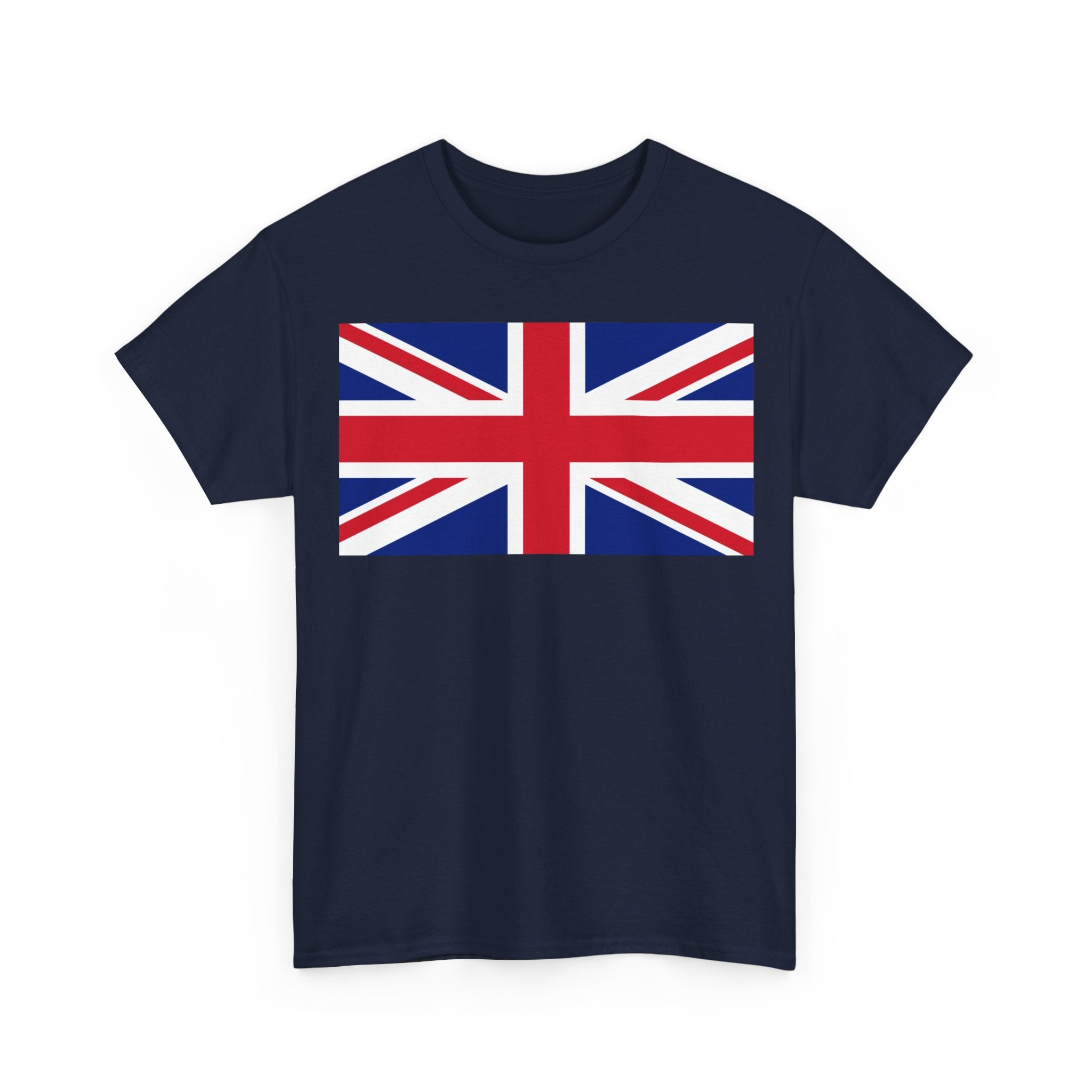 Union Jack Flag T‑Shirt — British Flag Tee for UK Pride & Travel