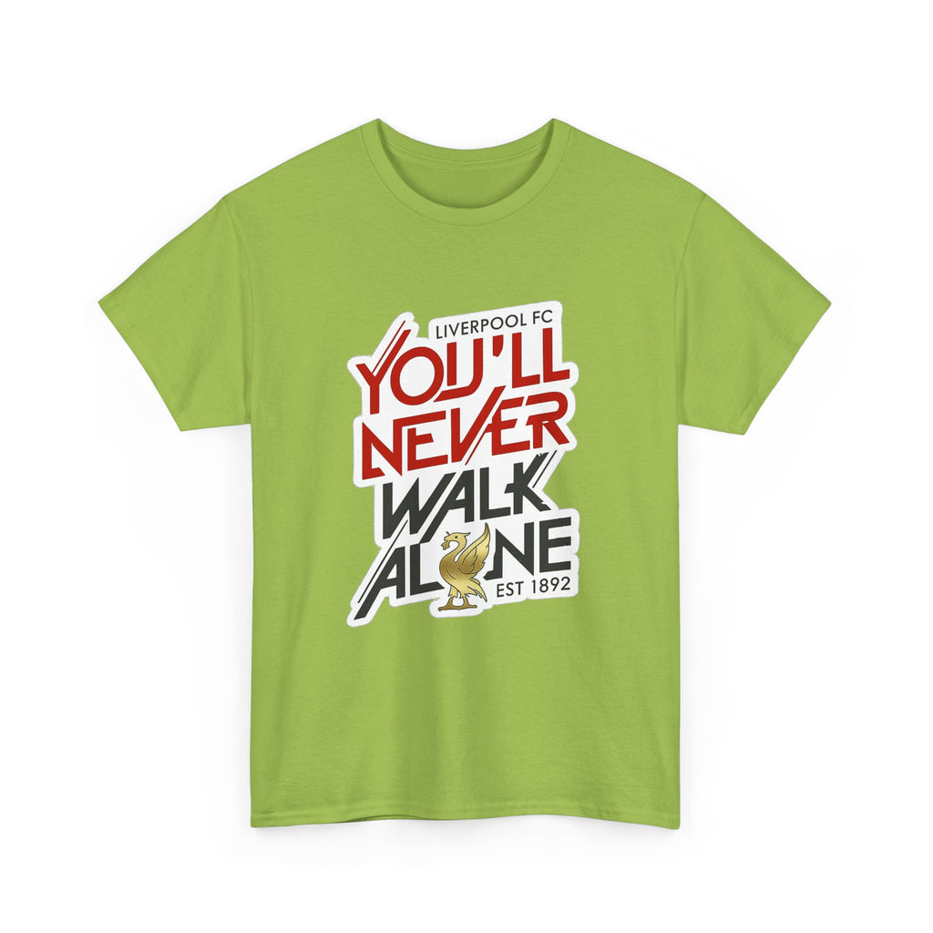 Liverpool You'll Never Walk Alone Cotton T-Shirt — Liverpool FC Fan Tee