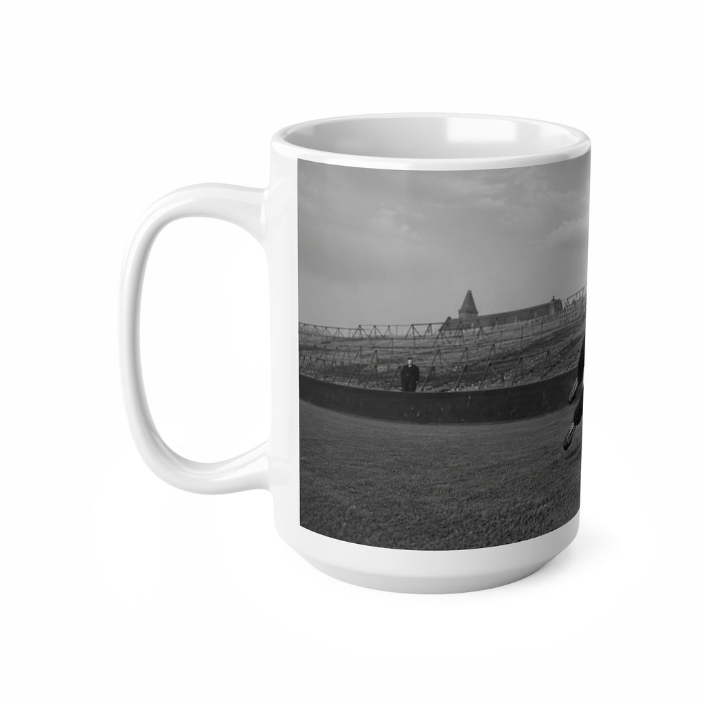 Bert Trautmann Manchester City Legend Goalkeeper Photo Ceramic Coffee Mug — Retro Sports 11oz & 15oz
