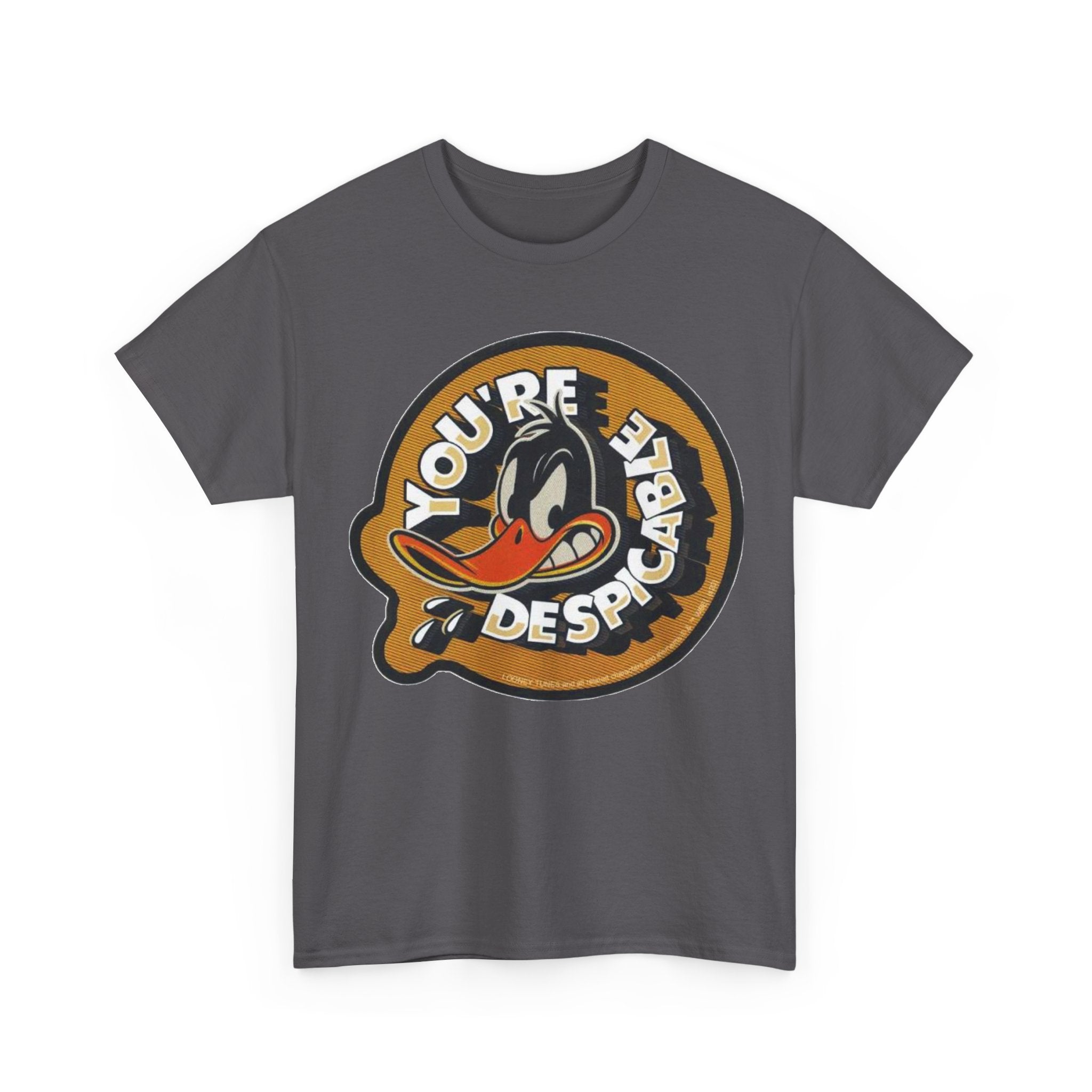 Vintage Daffy Duck Graphic Tee — “You're Despicable” Retro Cartoon Shirt