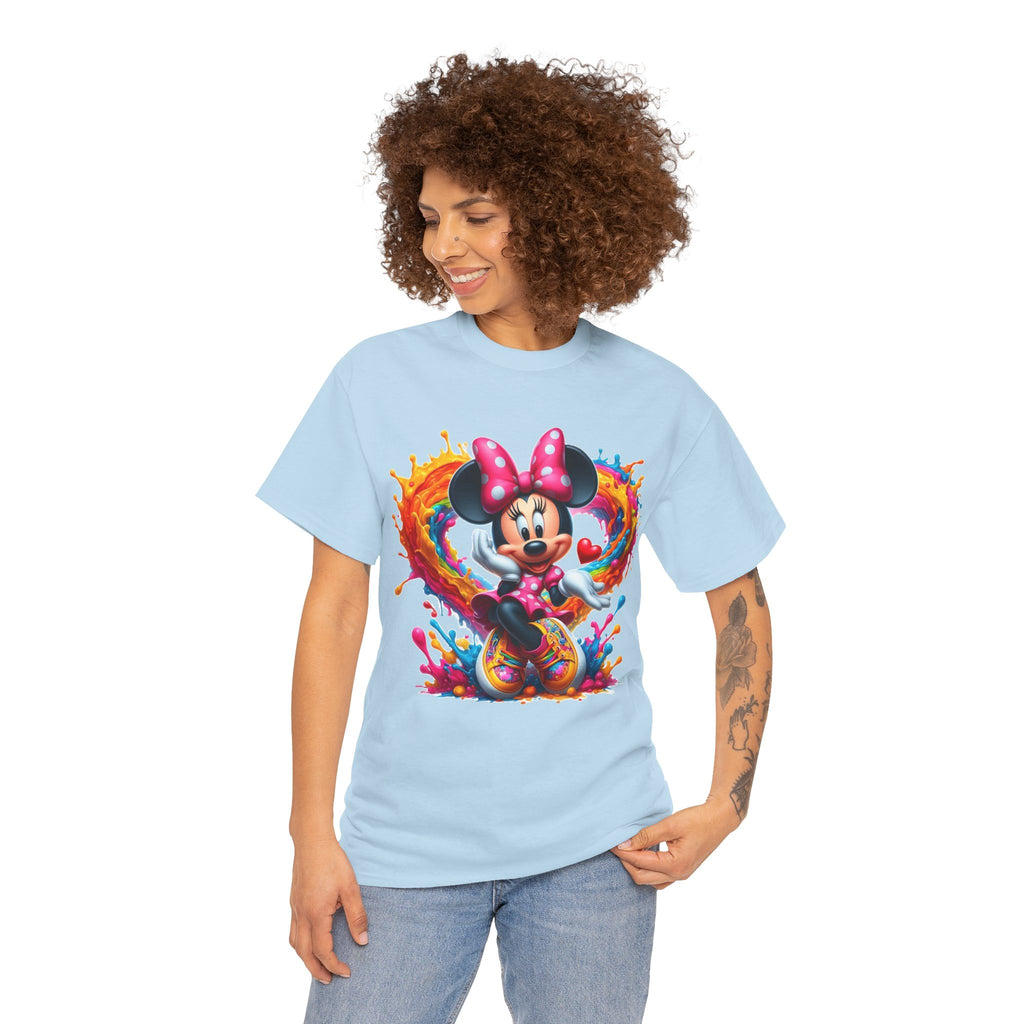 Minnie Mouse Unofficial Color Splash T‑Shirt