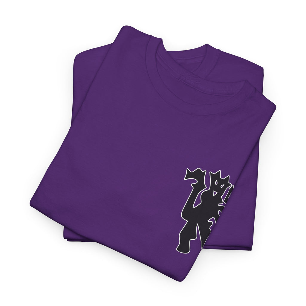 Manchester United Devil Cotton T-Shirt – Retro Trident Football Crest Tee