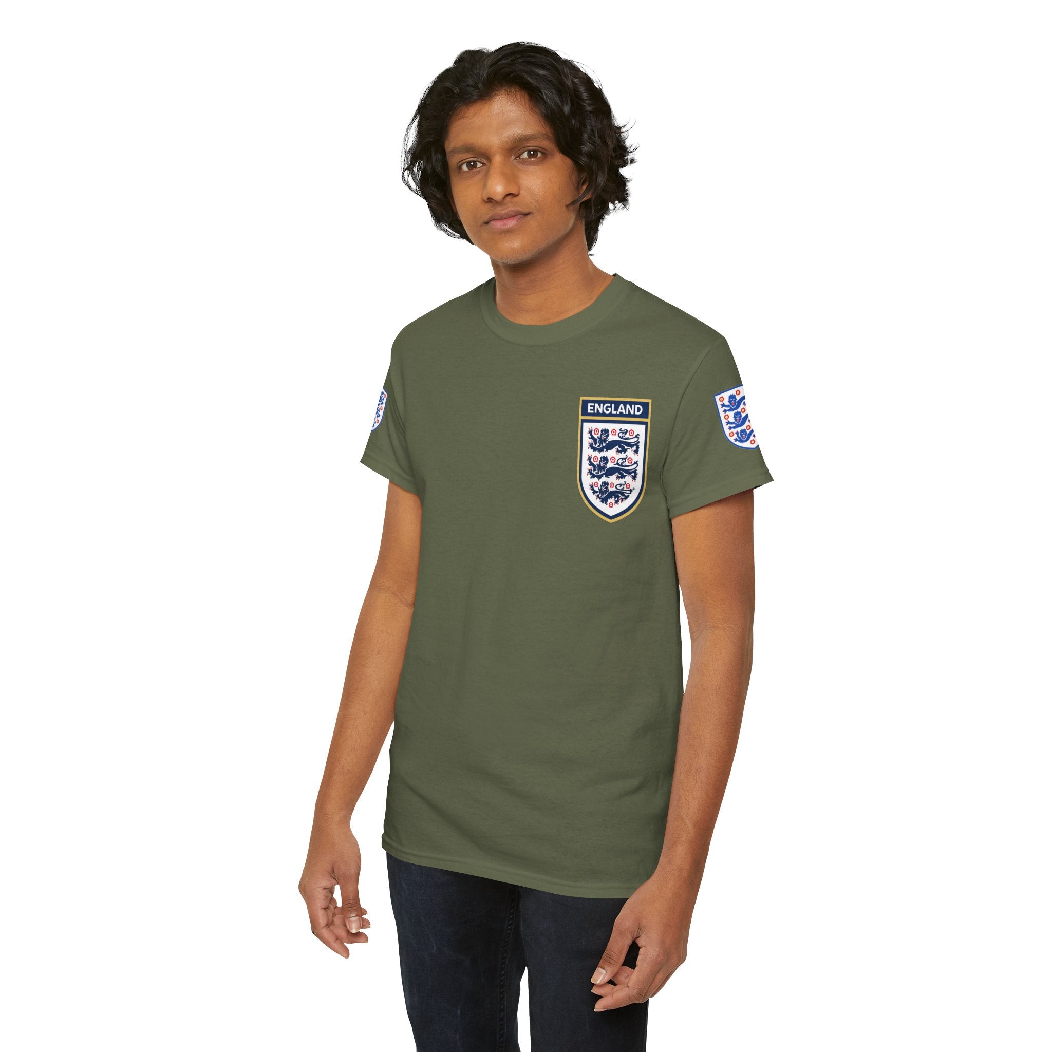 England Football Tee — "And After All You're My Wonderwall" Lyrics Tee
