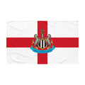 Newcastle United St George Cross Double-Sided Flag