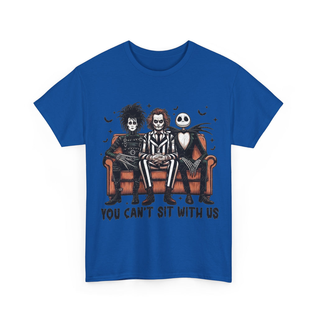 Johnny Depp Graphic Tee — 'You Can't Sit With Us' Halloween Horror Trio T-Shirt