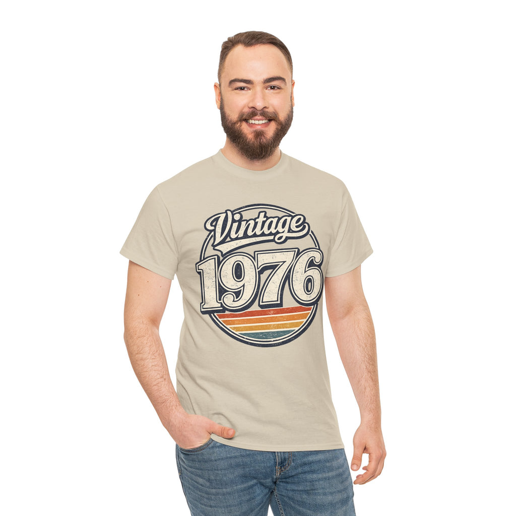 Vintage 1976 Retro Birthday Tee