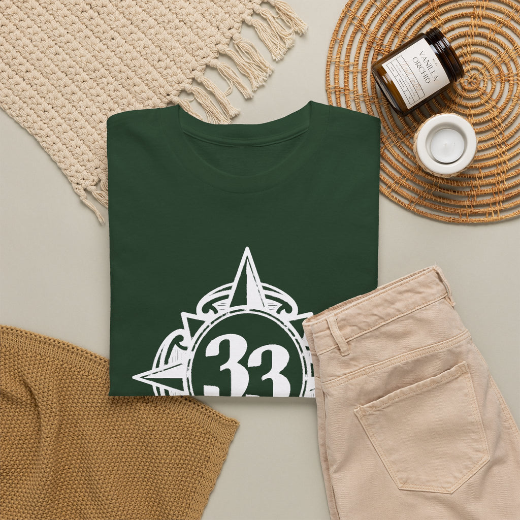 Club 33 Walt Disney World Inspired Cotton T-Shirt — Vintage Compass Logo Tee