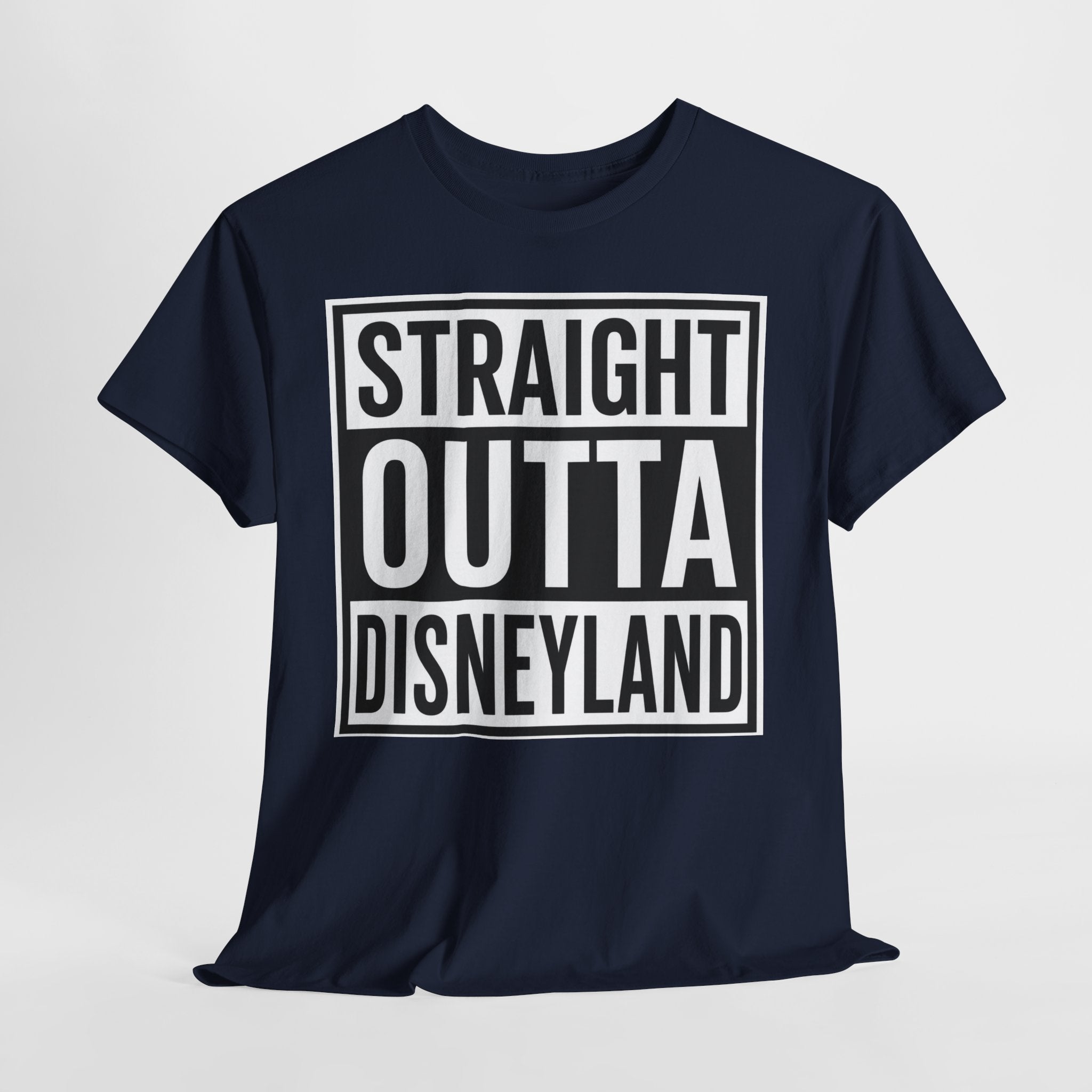 Straight Outta Disneyland T-Shirt — Funny Theme Park Vacation Shirt