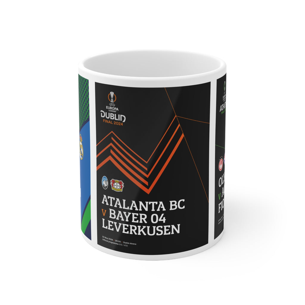 2024 UEFA Finals Programme Covers Inspired Ceramic Coffee Mug (11oz & 15oz)