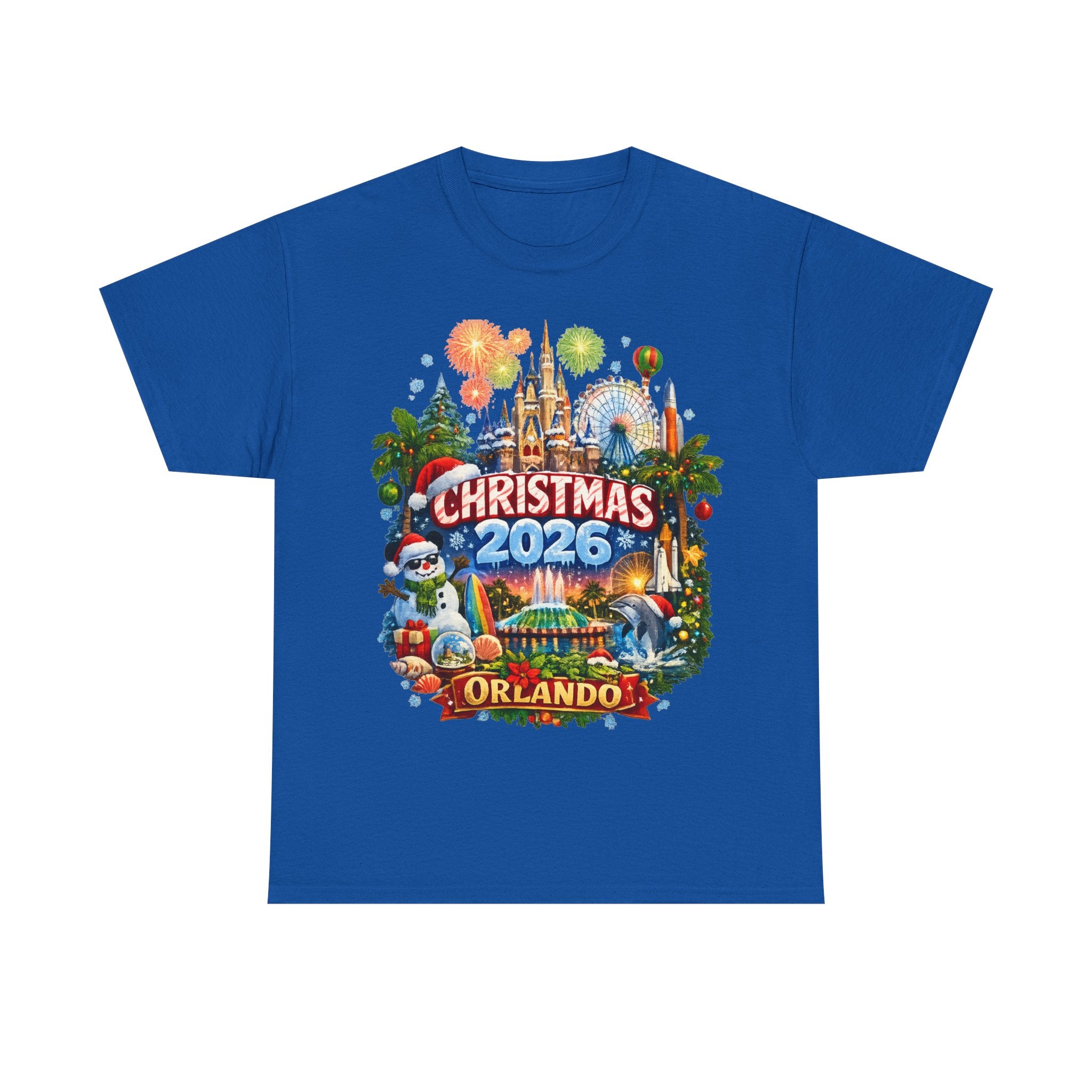 Christmas 2026 Orlando T-Shirt — Holiday Theme Park Souvenir Tee