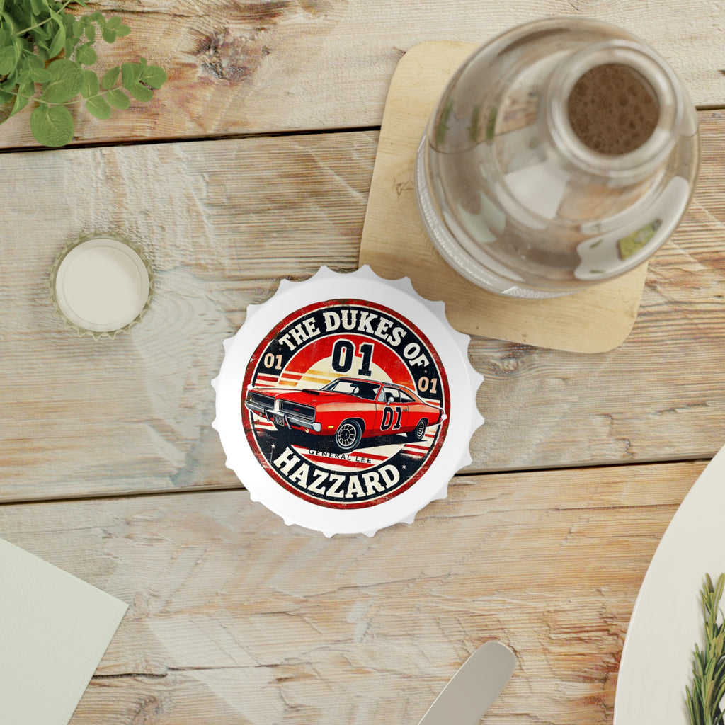 Dukes of Hazzard Bottle Opener — General Lee 01 Car Cap