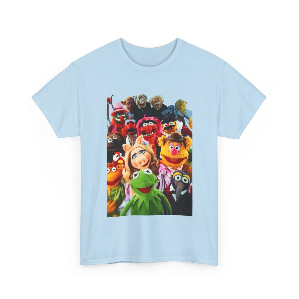 Muppets Puppet Ensemble Graphic Tee — Fun Family Cartoon Shirt