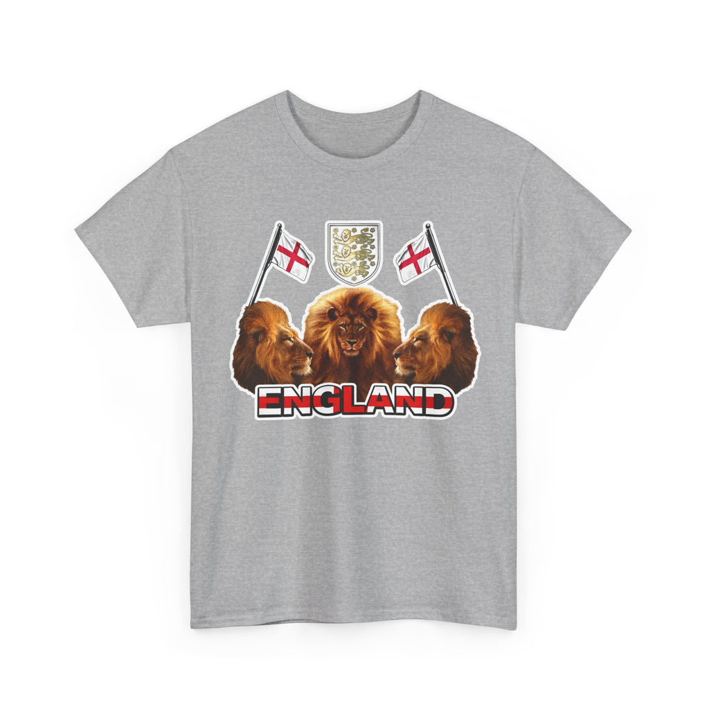 England 3 Lions Cotton Crest T-Shirt