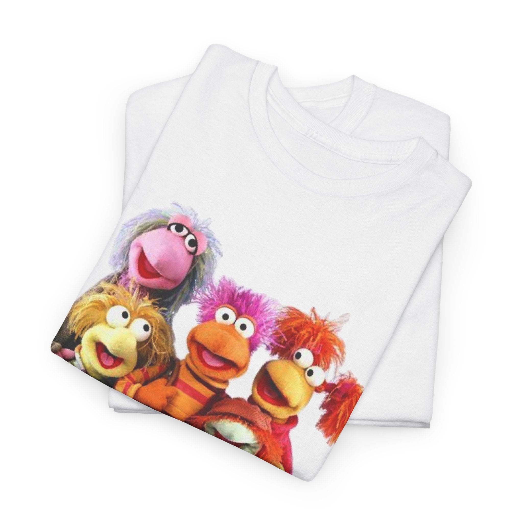 Fraggle Rock Characters T-Shirt — Vintage 80s Kids TV Crew Tee