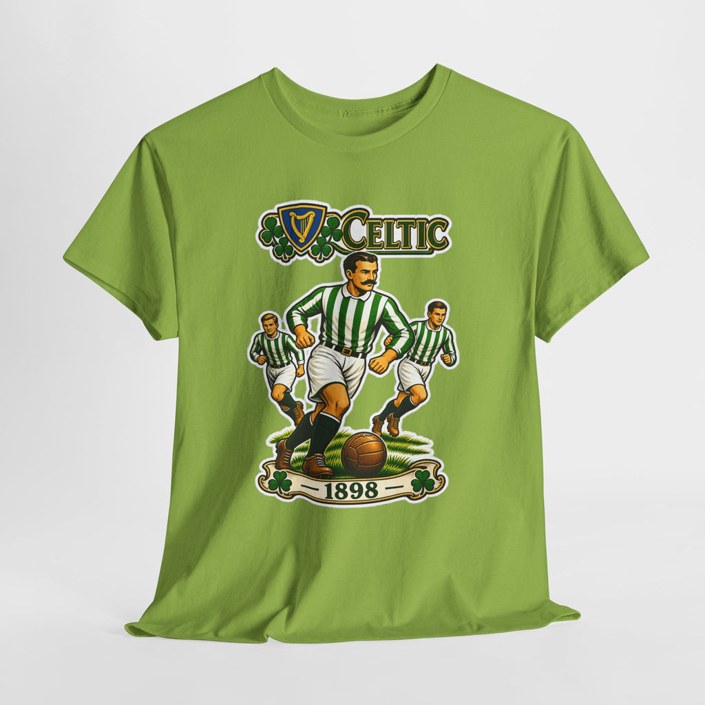 Celtic Football Retro Players Tee — 1898 Vintage Soccer Shirt