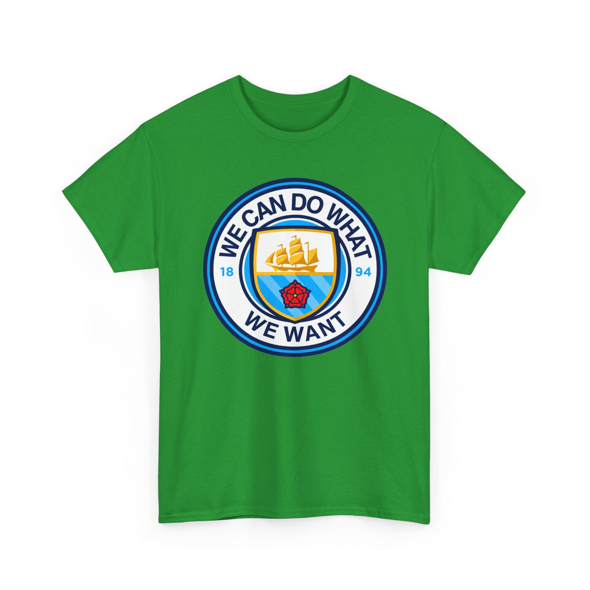 We Can Do What We Want Manchester  City Graphic Cotton T-Shirt