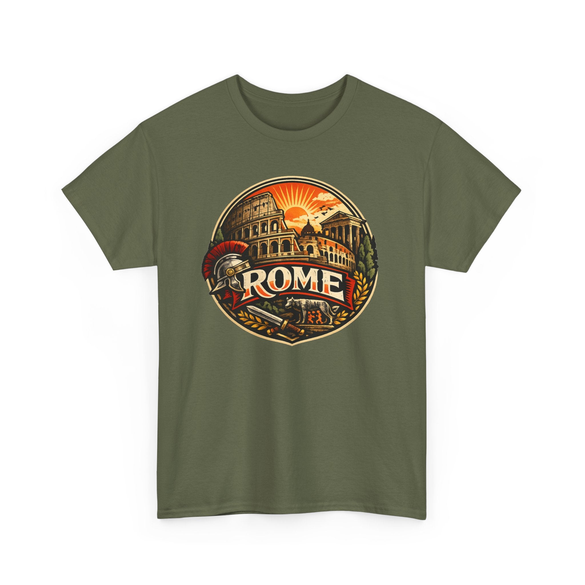Rome Vintage Graphic Tee — Retro Italy Travel T-Shirt