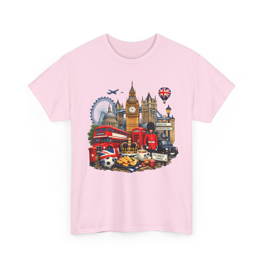 London Landmarks T‑Shirt — British Icons Collage Tee