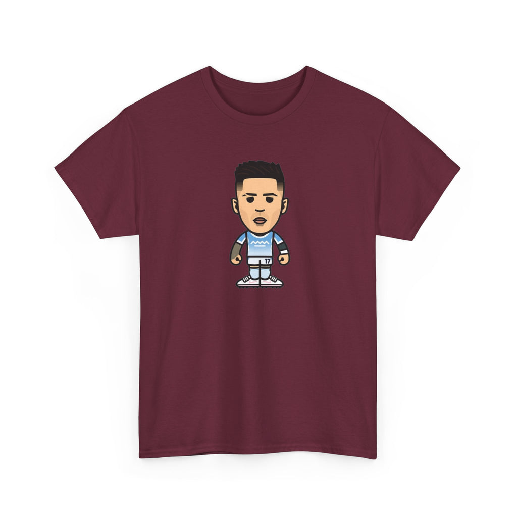 Enzo Fernandez Manchester City Cartoon Cotton T-Shirt