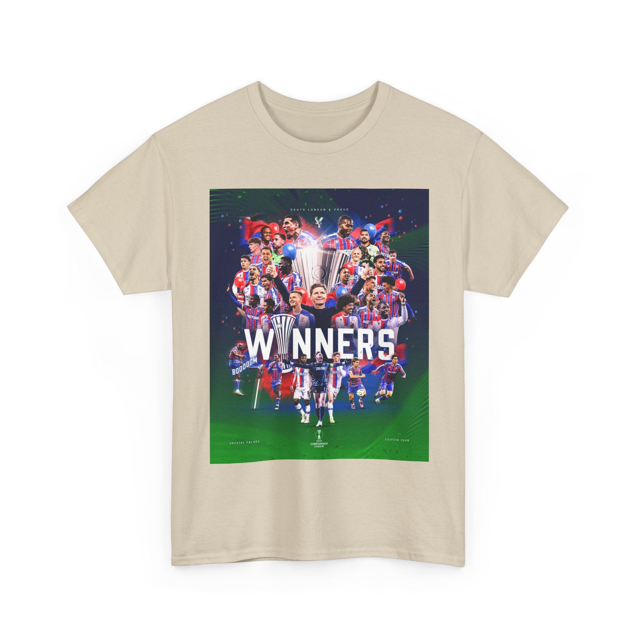 Crystal Palace UEFA Conference Winners Collage T‑Shirt