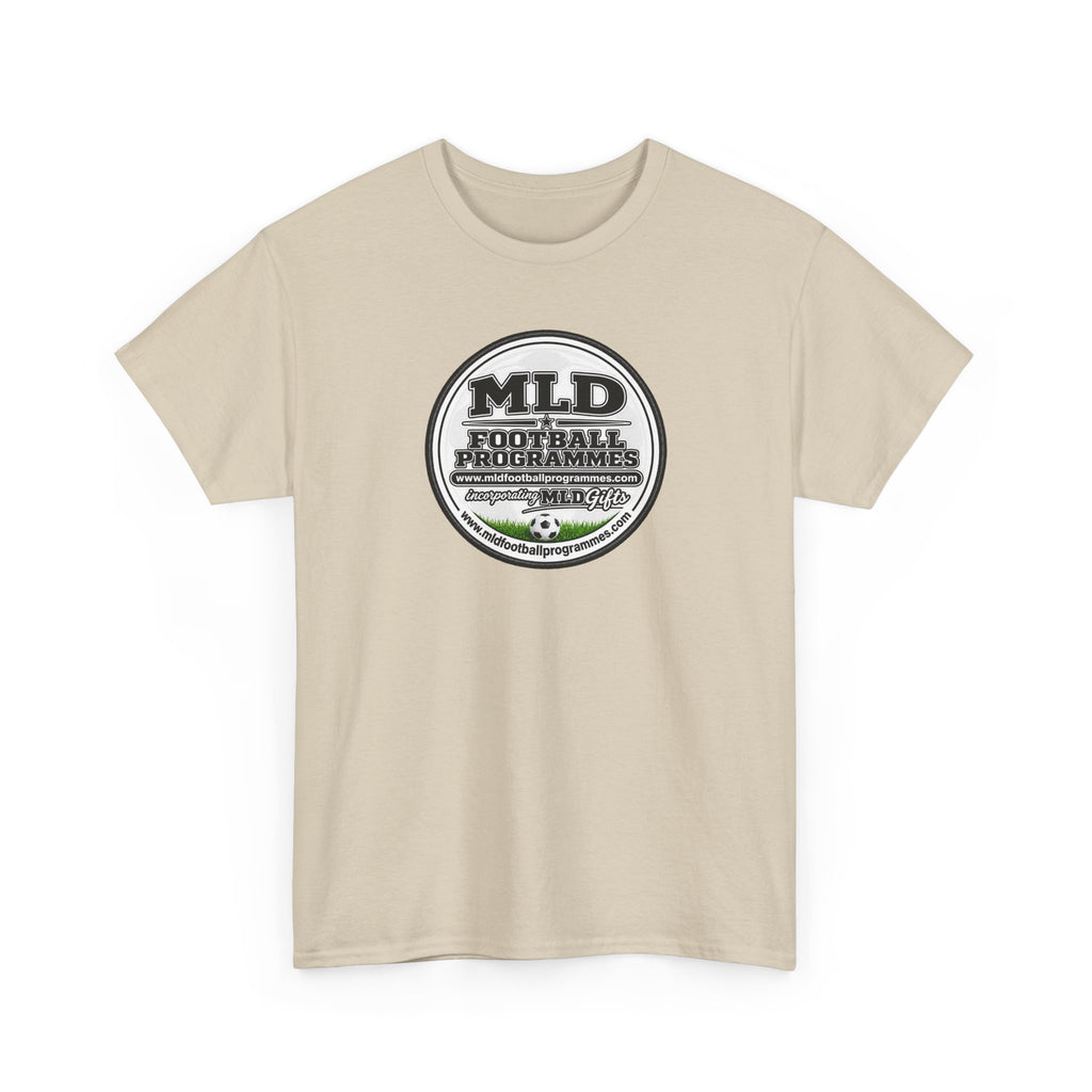 MLD Football Programmes Vintage Logo Cotton T-Shirt