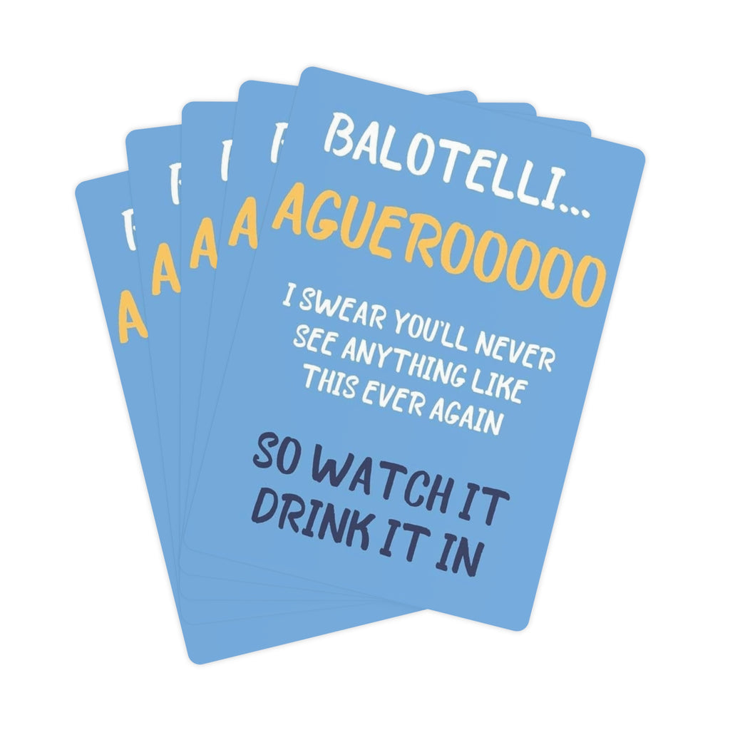 Manchester City 93:20 Playing / Poker Cards