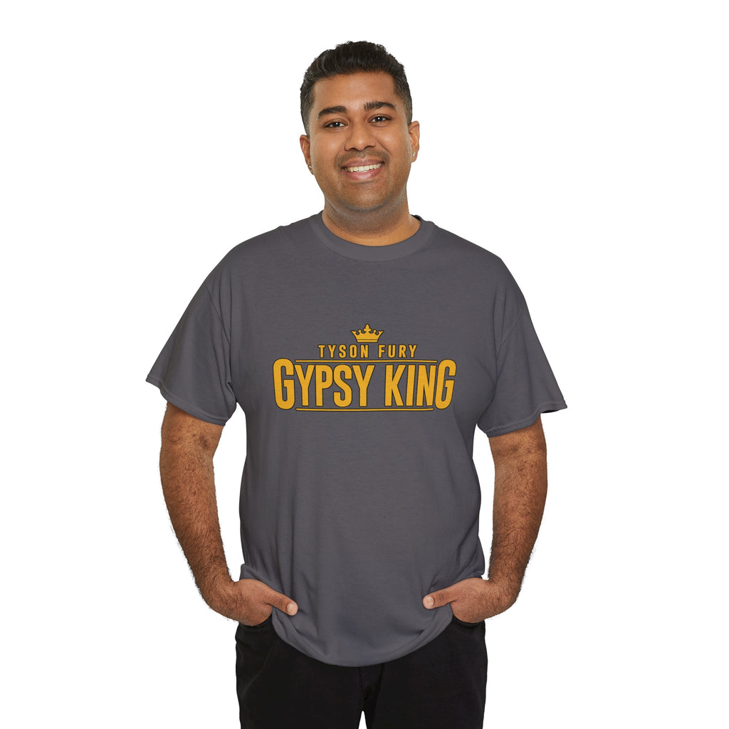 T-Shirt — "Gypsy King" Retro Crown Boxing Tribute Tee