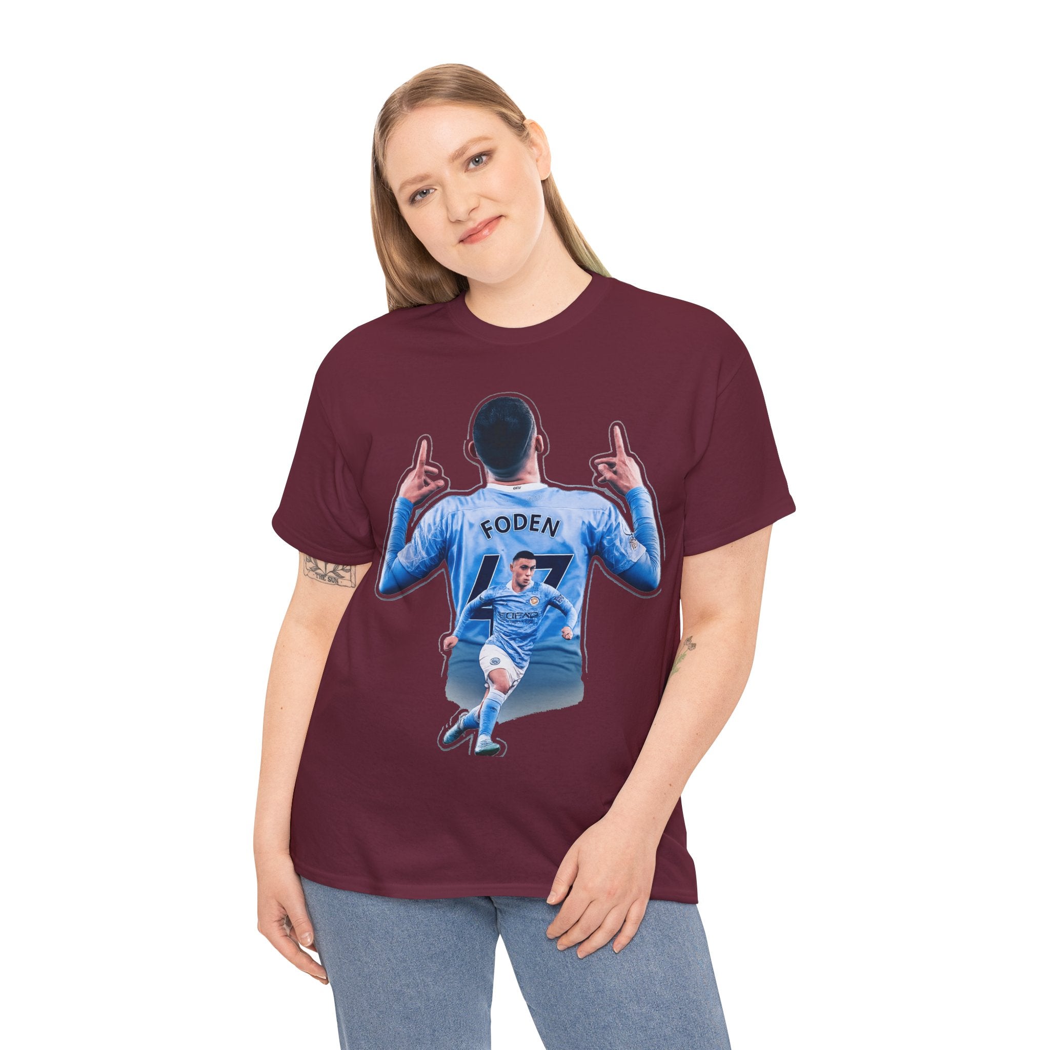 Phil Foden Soccer Fan T‑Shirt – Manchester City Jersey Graphic Tee