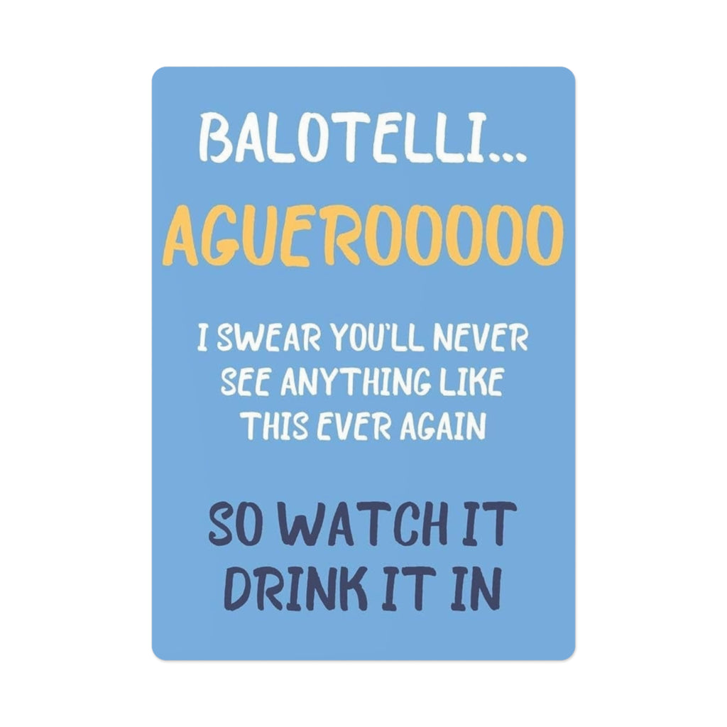 Manchester City 93:20 Playing / Poker Cards