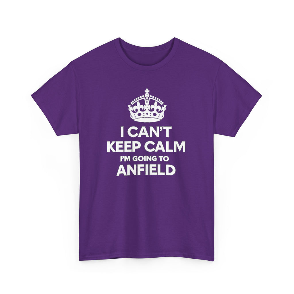 I Can't Keep Calm I'm Going to Anfield T-Shirt — Football Fan Tee