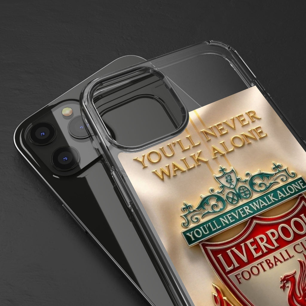 Liverpool FC 'You'll Never Walk Alone' Clear Phone Case