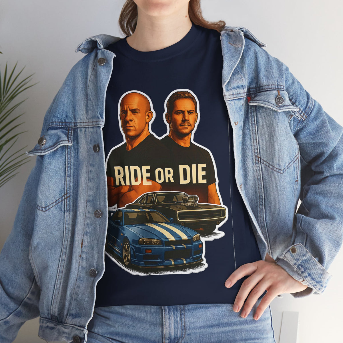 Ride or Die Street Racing Graphic Cotton Tee