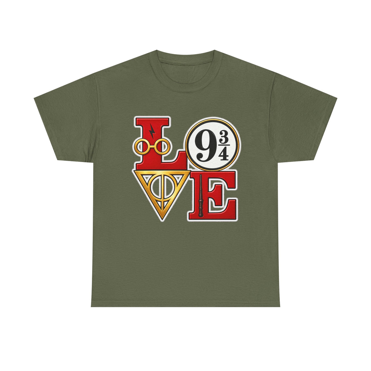 Harry Potter Inspired Love 9 3/4 Wizardry Tee