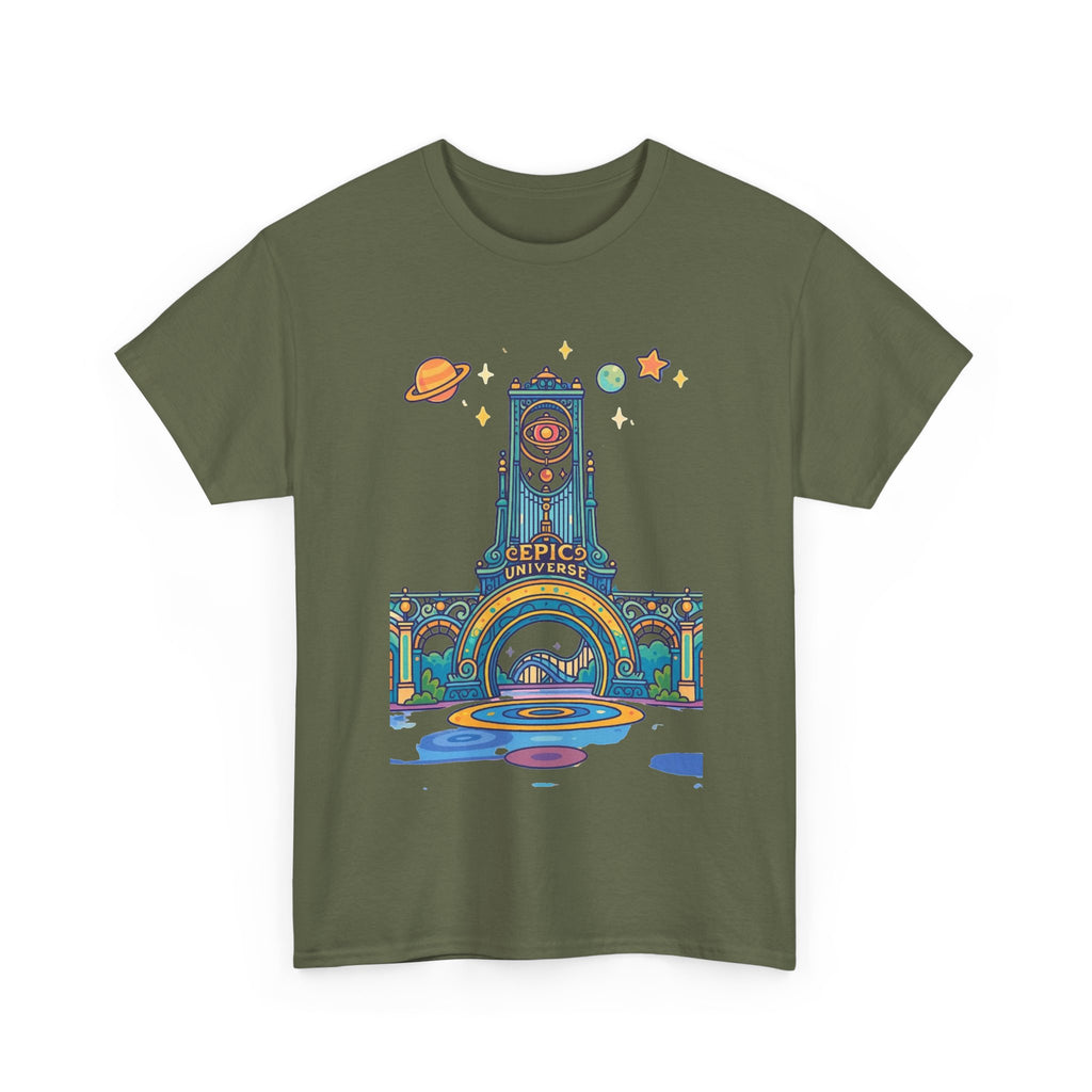 Universal Studios Family Vacation T-Shirt — Retro Space Theater Graphic Tee