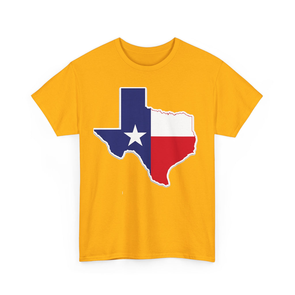 Texas Flag Outline T-Shirt — Lone Star State Pride Tee
