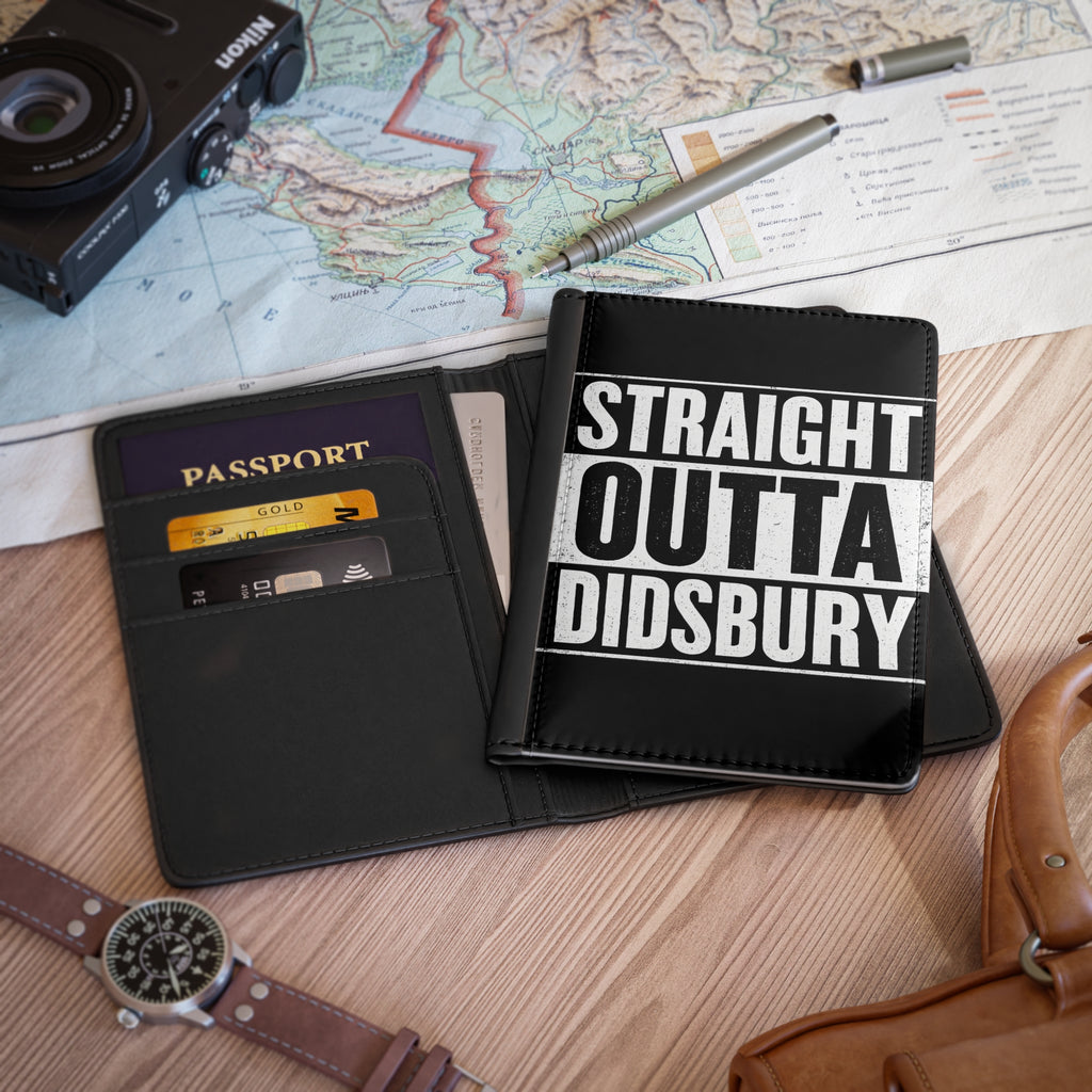 Passport Cover — "Straight Outta Didsbury" Travel Document Holder