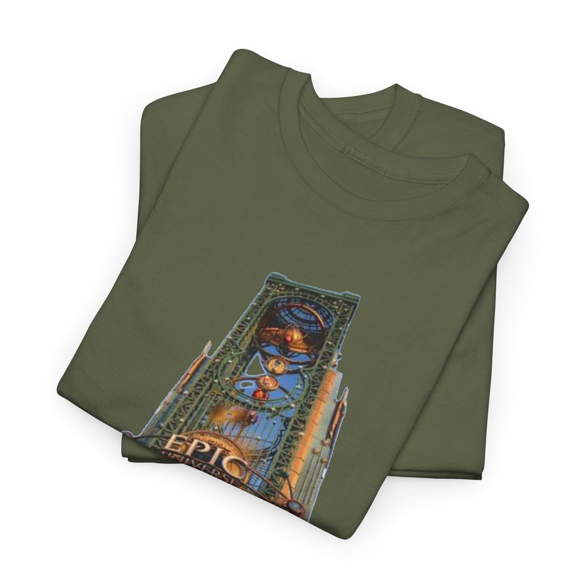 Epci Universe Vintage Theater Arch Graphic Tee — 'Epic' Retro Marquee T-Shirt