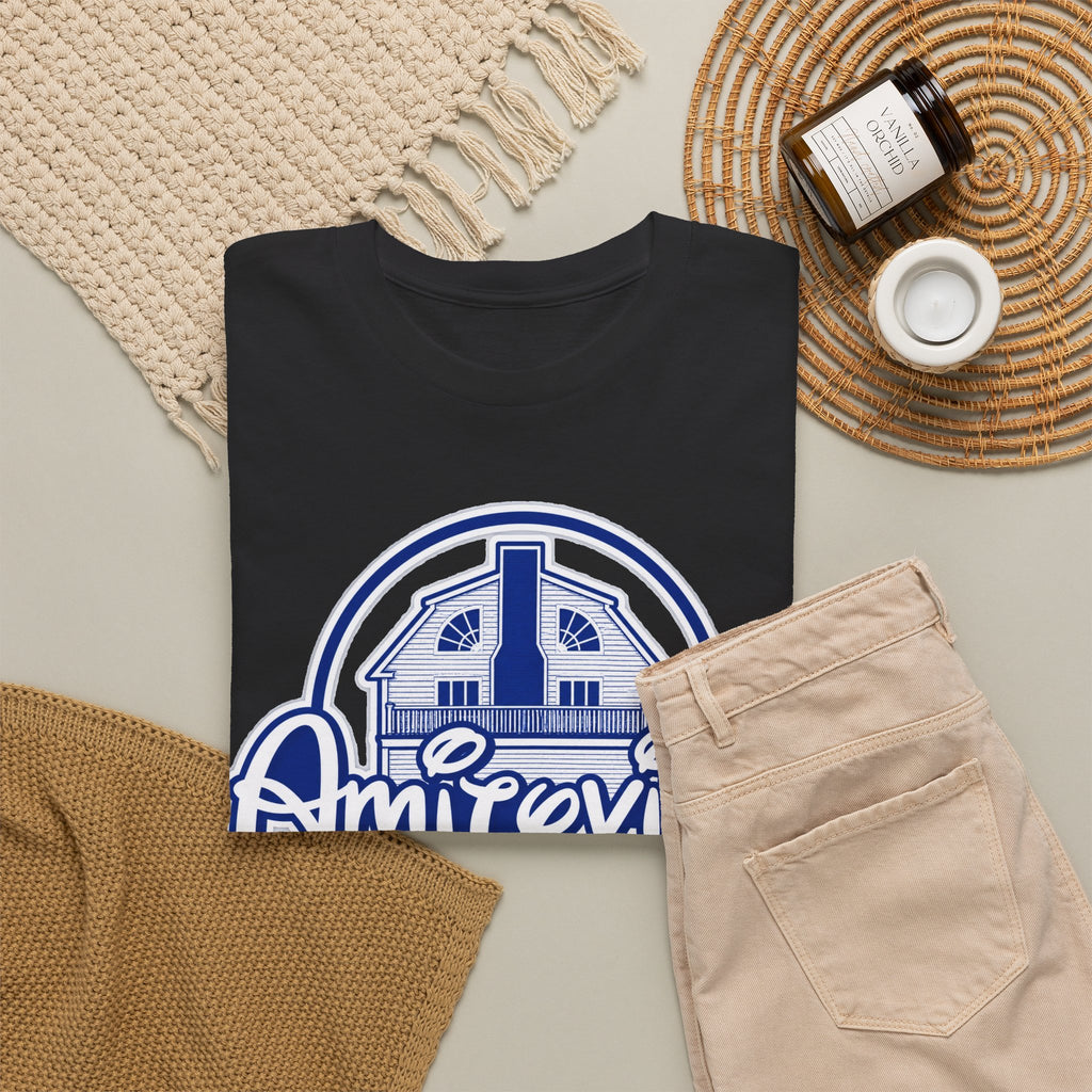 Amityville Horror Tee – "Amityville: The Scariest Place on Earth" Graphic Shirt